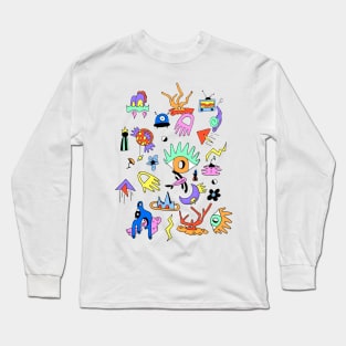 Hands and Eyes Long Sleeve T-Shirt